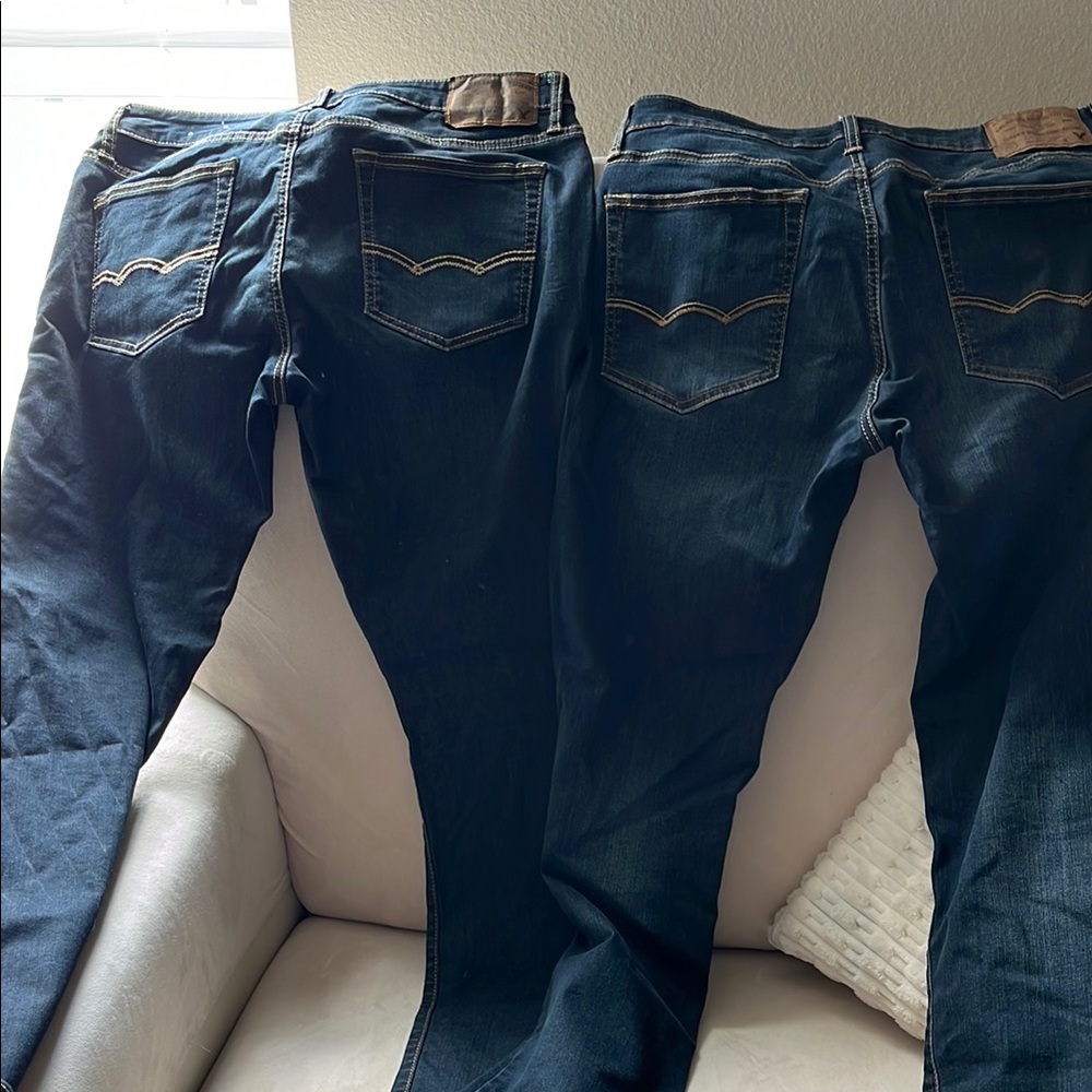 American Eagle Outfitters Dark Wash Denim - Picture 2 of 3